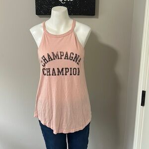 DAYDREAMER Free PeopleChampagne Champion Tank Top Supima CottonSz M NEW